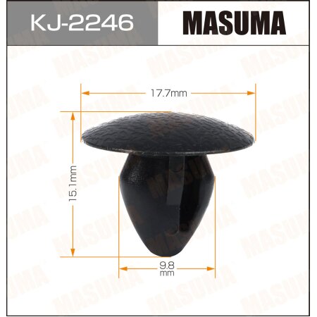 Клипса пластиковая Masuma, KJ-2246