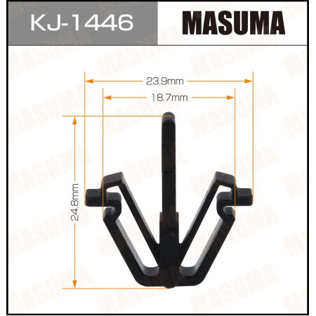 Клипса пластиковая Masuma, KJ-1446