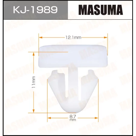 Клипса пластиковая Masuma, KJ-1989