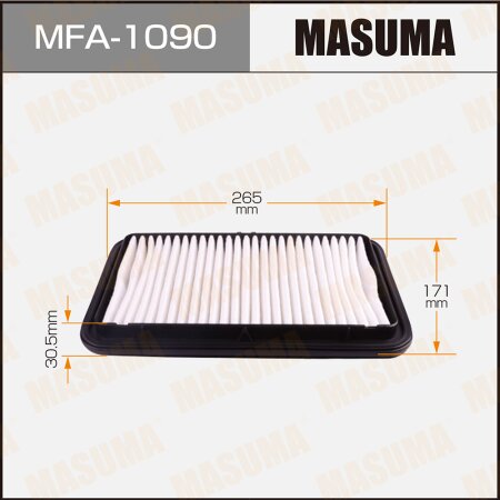 MASUMA MFA-1090, Фильтр воздушный Masuma. Бренд автозапчастей №1 в России