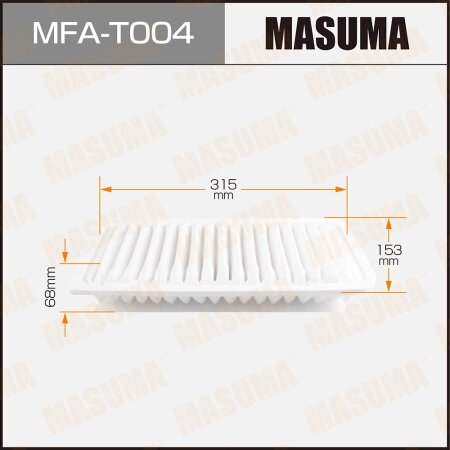 Фильтр воздушный Masuma, MFA-T004