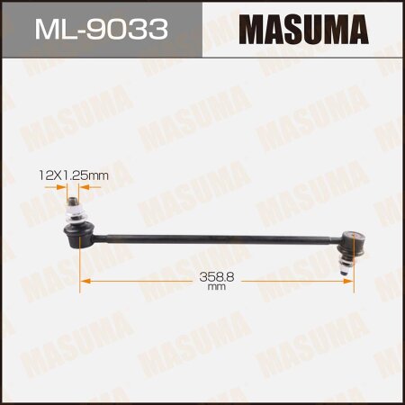 MASUMA ML-9033, Стойка (линк) стабилизатора Masuma. Бренд автозапчастей ...