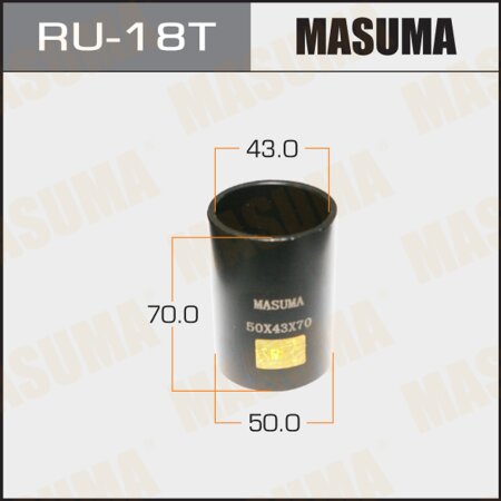Оправка для выпрессовки/запрессовки сайлентблоков Masuma 50x43x70, RU-18T