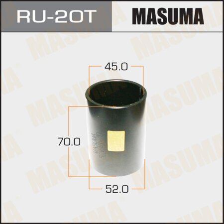 Оправка для выпрессовки/запрессовки сайлентблоков Masuma 52x45x70, RU-20T