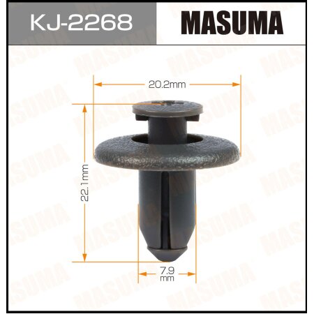 Клипса пластиковая Masuma, KJ-2268