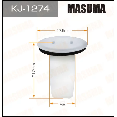 Клипса пластиковая Masuma, KJ-1274
