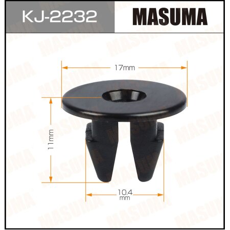 Клипса пластиковая Masuma, KJ-2232