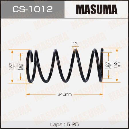 Пружина подвески Masuma, CS-1012