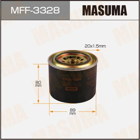 Фильтр топливный Masuma, MFF-3328