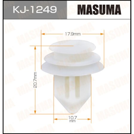 Клипса пластиковая Masuma, KJ-1249