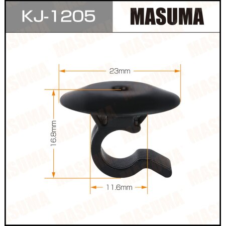 Клипса пластиковая Masuma, KJ-1205