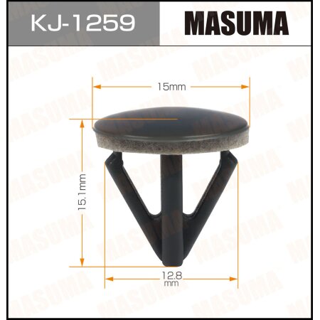 Клипса пластиковая Masuma, KJ-1259