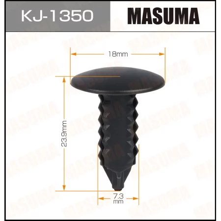Клипса пластиковая Masuma, KJ-1350
