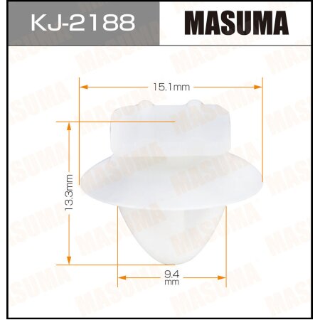 Клипса пластиковая Masuma, KJ-2188