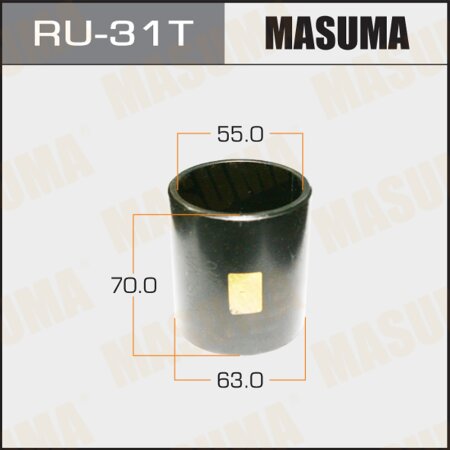 Оправка для выпрессовки/запрессовки сайлентблоков Masuma 63x55x70, RU-31T
