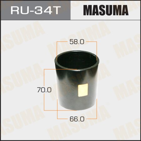 Оправка для выпрессовки/запрессовки сайлентблоков Masuma 66x58x70, RU-34T