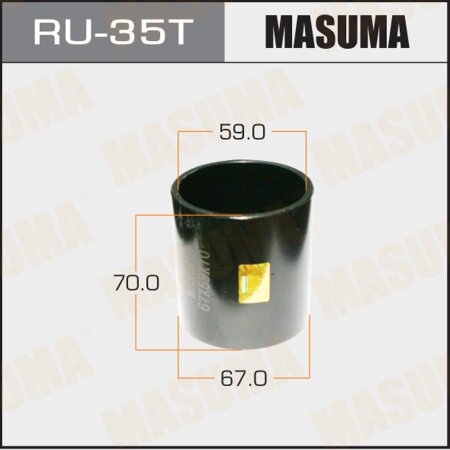 Оправка для выпрессовки/запрессовки сайлентблоков Masuma 67x59x70, RU-35T