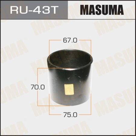 Оправка для выпрессовки/запрессовки сайлентблоков Masuma 67x75x70, RU-43T