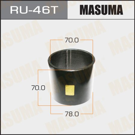 Оправка для выпрессовки/запрессовки сайлентблоков Masuma 78x70x70, RU-46T