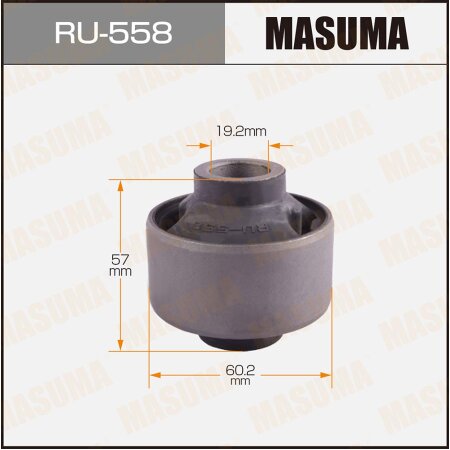 MASUMA RU-558, Сайлентблок Masuma. Бренд автозапчастей №1 в России