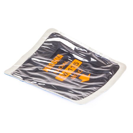 Заплатка MASUMA для ремонта шин, холодная или горячая вулканизация, 1 слой корда, 100х48mm, к-т 5шт., CW-115