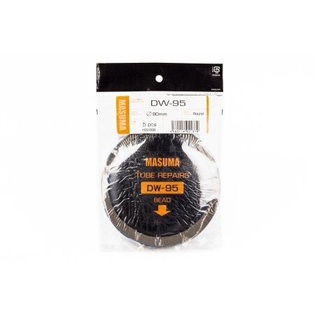 Заплатки MASUMA универсальные, холодная вулканизация, D90mm, к-т 5шт., DW-95