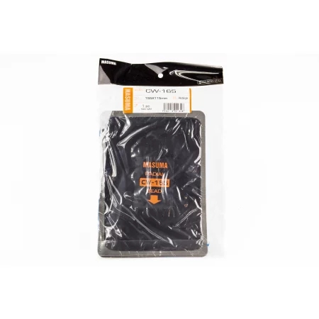 Заплатка MASUMA для ремонта шин, холодная или горячая вулканизация, 1 слой корда, 155х115mm, CW-165