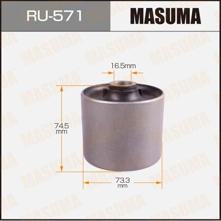 MASUMA RU-571, Сайлентблок Masuma. Бренд автозапчастей №1 в России