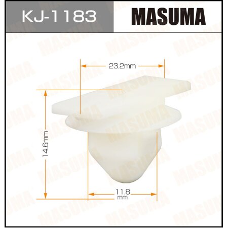Клипса пластиковая Masuma, KJ-1183
