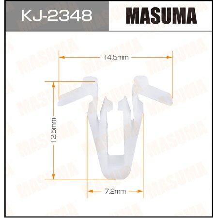 Клипса пластиковая Masuma, KJ-2348