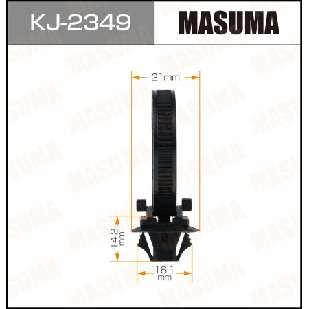 Клипса пластиковая Masuma, KJ-2349