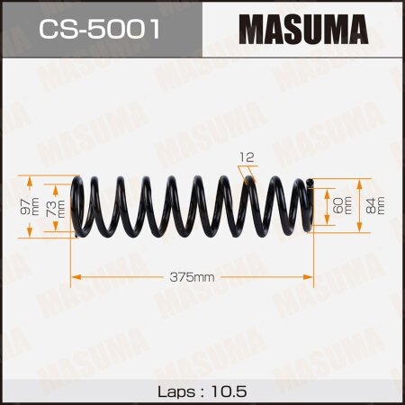 Пружина подвески Masuma, CS-5001