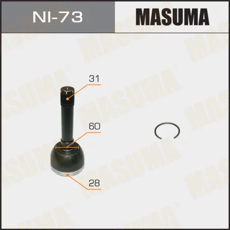ШРУС наружный Masuma, NI-73