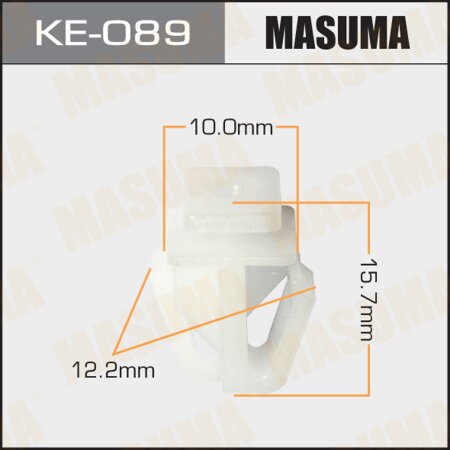 Клипса пластиковая Masuma, KE-089