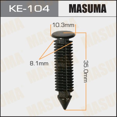Клипса пластиковая Masuma, KE-104