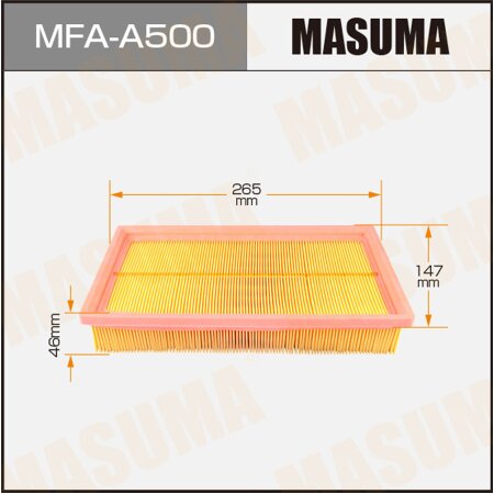 Фильтр воздушный Masuma, MFA-A500