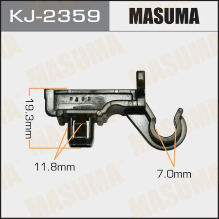 Клипса пластиковая Masuma, KJ-2359