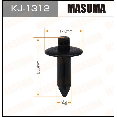 Клипса пластиковая Masuma, KJ-1312