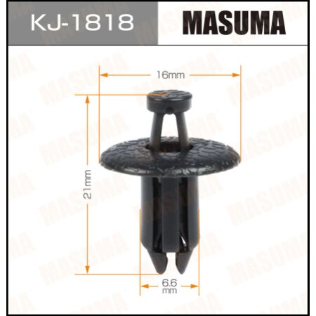 Клипса пластиковая Masuma, KJ-1818
