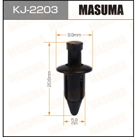 Клипса пластиковая Masuma, KJ-2203
