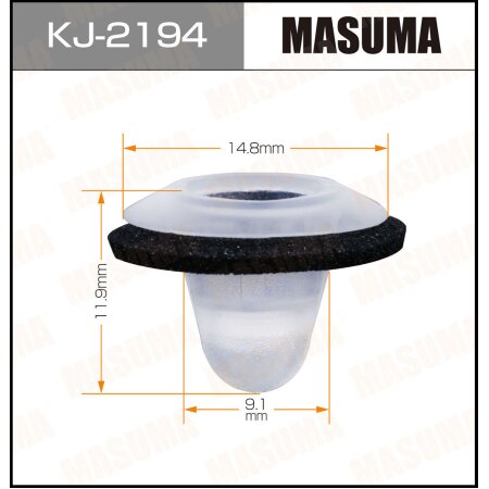 Клипса пластиковая Masuma, KJ-2194
