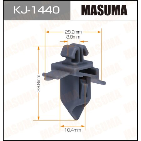 Клипса пластиковая Masuma, KJ-1440
