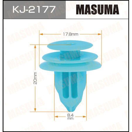 Клипса пластиковая Masuma, KJ-2177