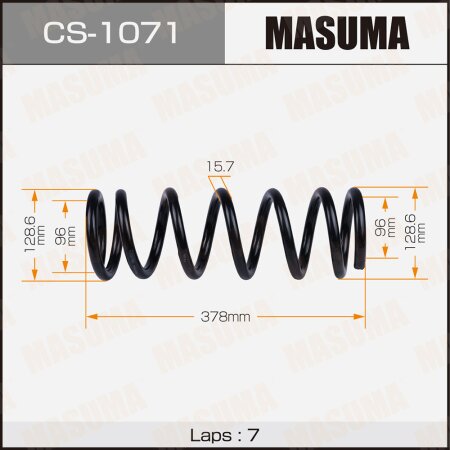 Пружина подвески Masuma, CS-1071
