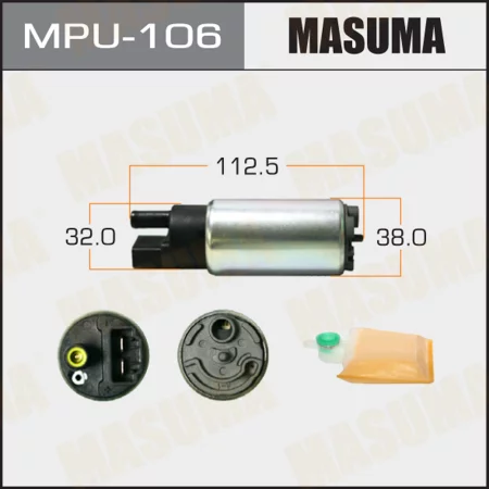 Насос топливный Masuma (сетка в комплекте MPU-040), MPU-106