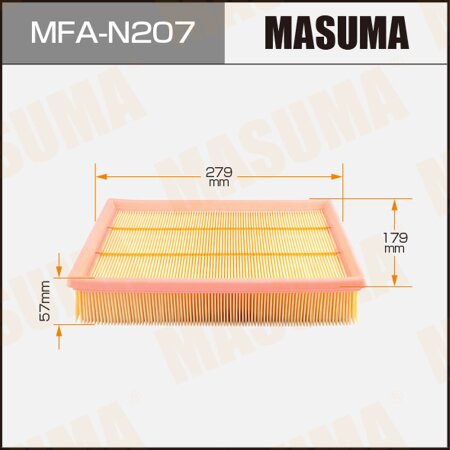 Фильтр воздушный Masuma, MFA-N207