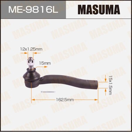 Наконечник рулевой Masuma, ME-9816L