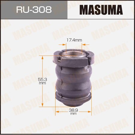 MASUMA RU-308, Сайлентблок Masuma. Бренд автозапчастей №1 в России