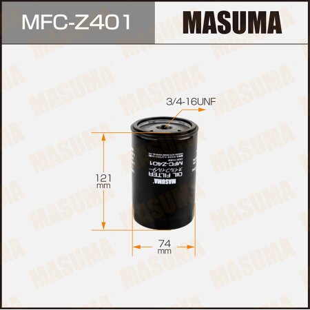 Фильтр масляный Masuma, MFC-Z401