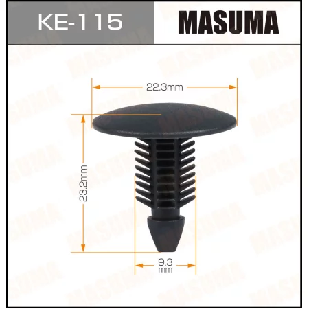 Клипса пластиковая Masuma, KE-115